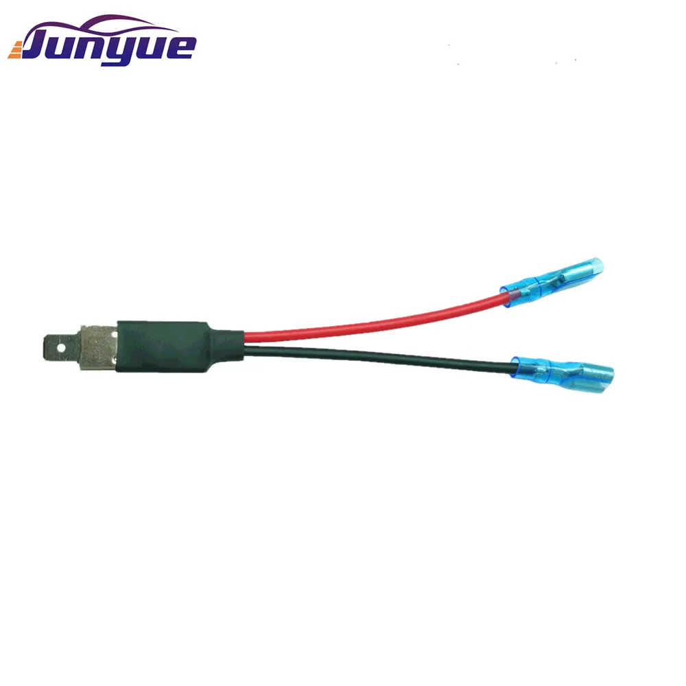 

20 PC H1 Socket LED headlight Bulb Converter Wiring harness Cable H1 Car Light Accessories 1 Pin Convert to 2 Pins Adapter Wire