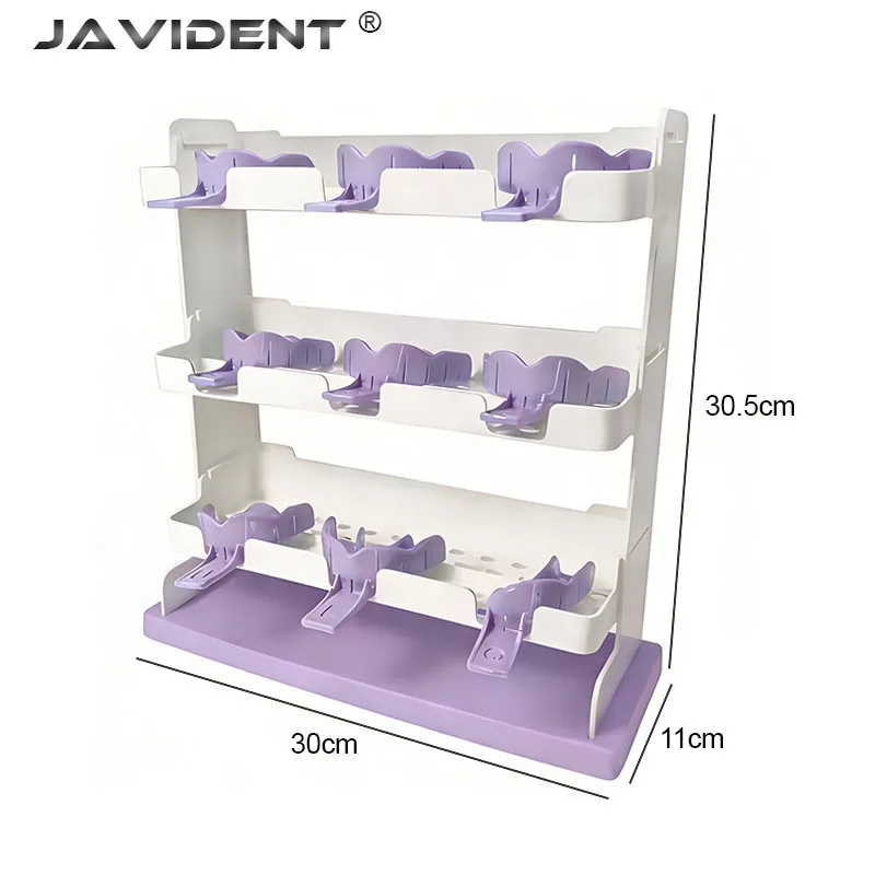1Set Dental Supplies  Plaster Cast Storage Rack  Dental Cast Holder  Dental Impression Trays Treatment Materials Removable
