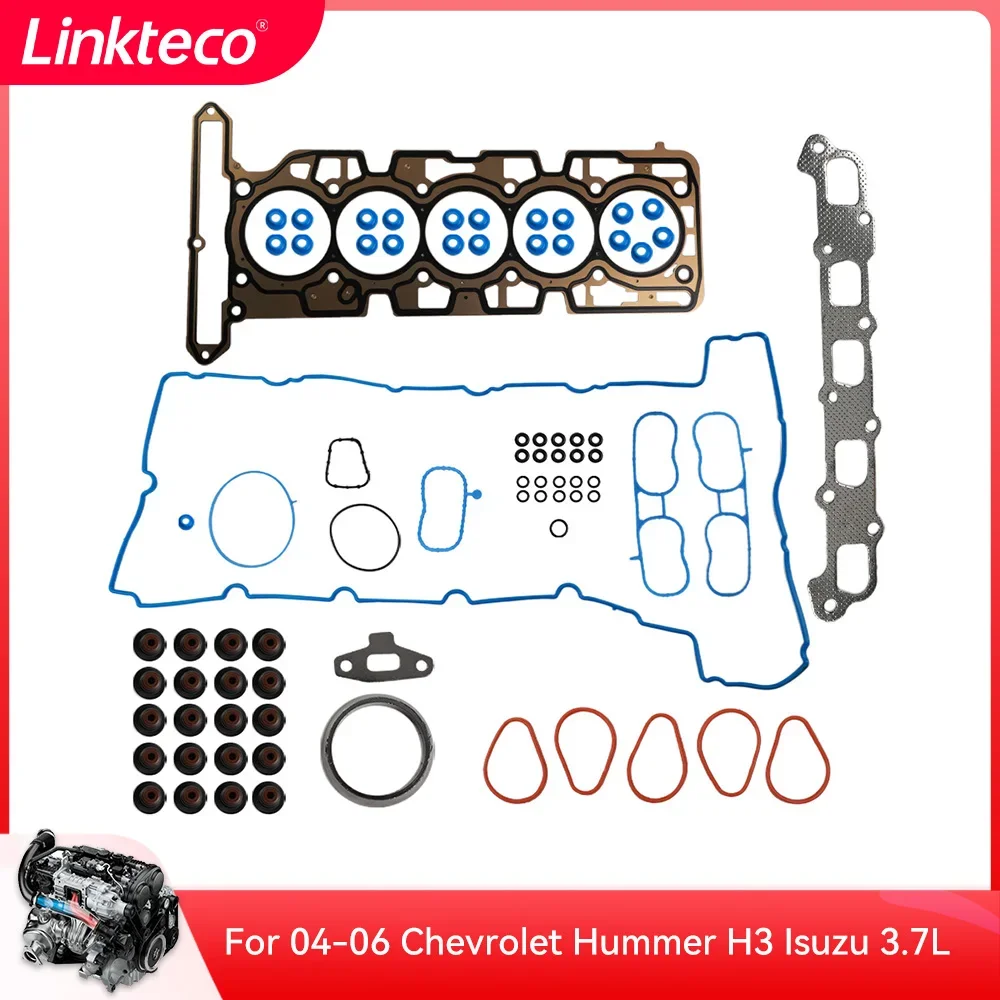 Engine Rebuilding Kit cylinder head Full gasket set  For 07-12 3.7 L LLR GM GMC Chevrolet Hummer H3 Isuzu CANYON 3.7L HS26390PT