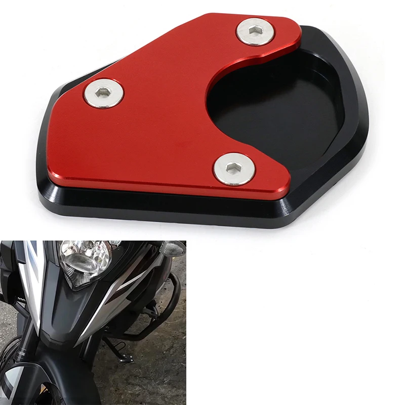 

Motorcycle Accessories New Fit For Triumph Trident 660 2021-2022 CNC Kickstand Side Stand Extension Enlarge Plate Pad