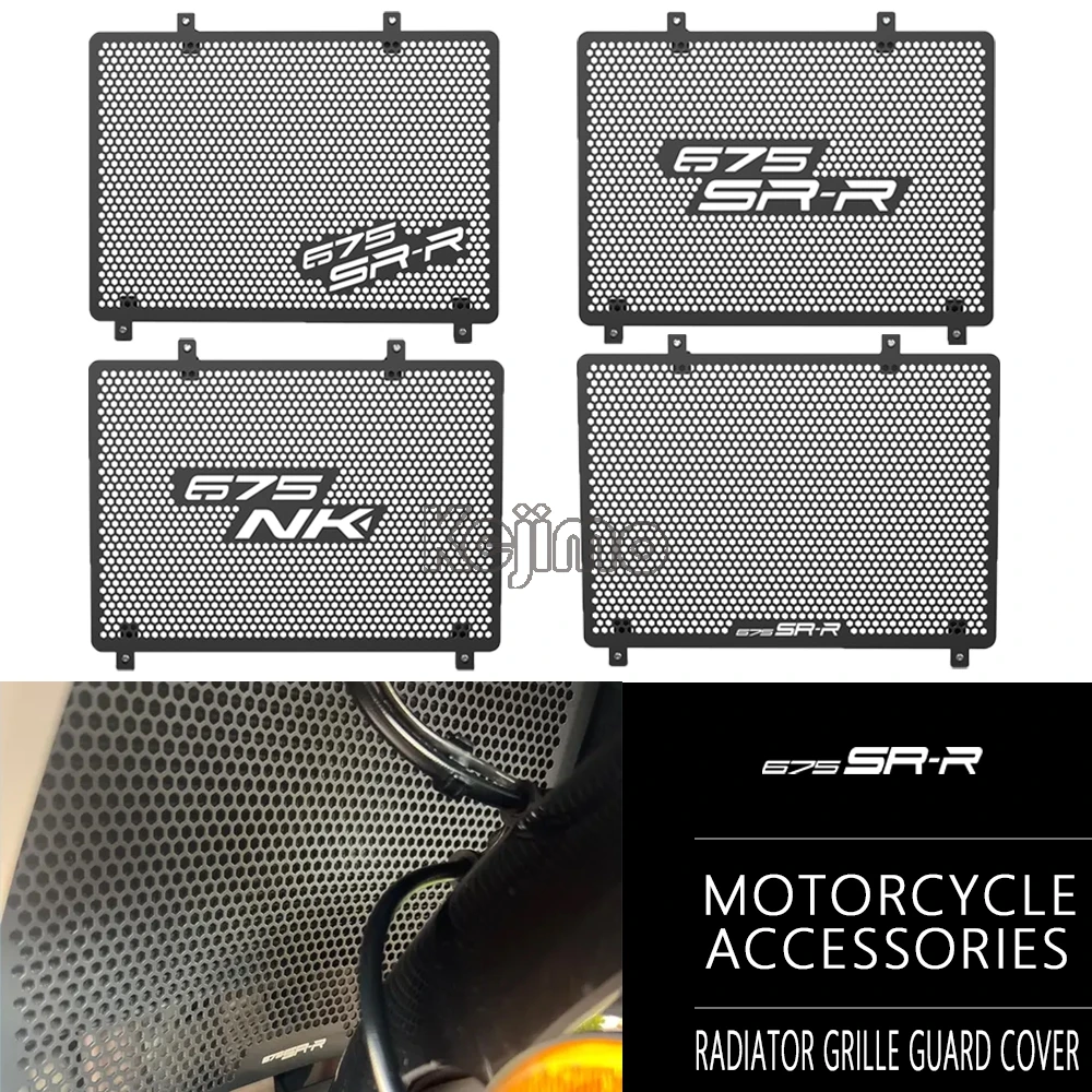 

Motorcycle Radiator Grille Cover Guard Protector Accessories FOR CFMOTO 675SR-R 675NK 675SR 675SS 675 SS NK SR 2024 2025 2026