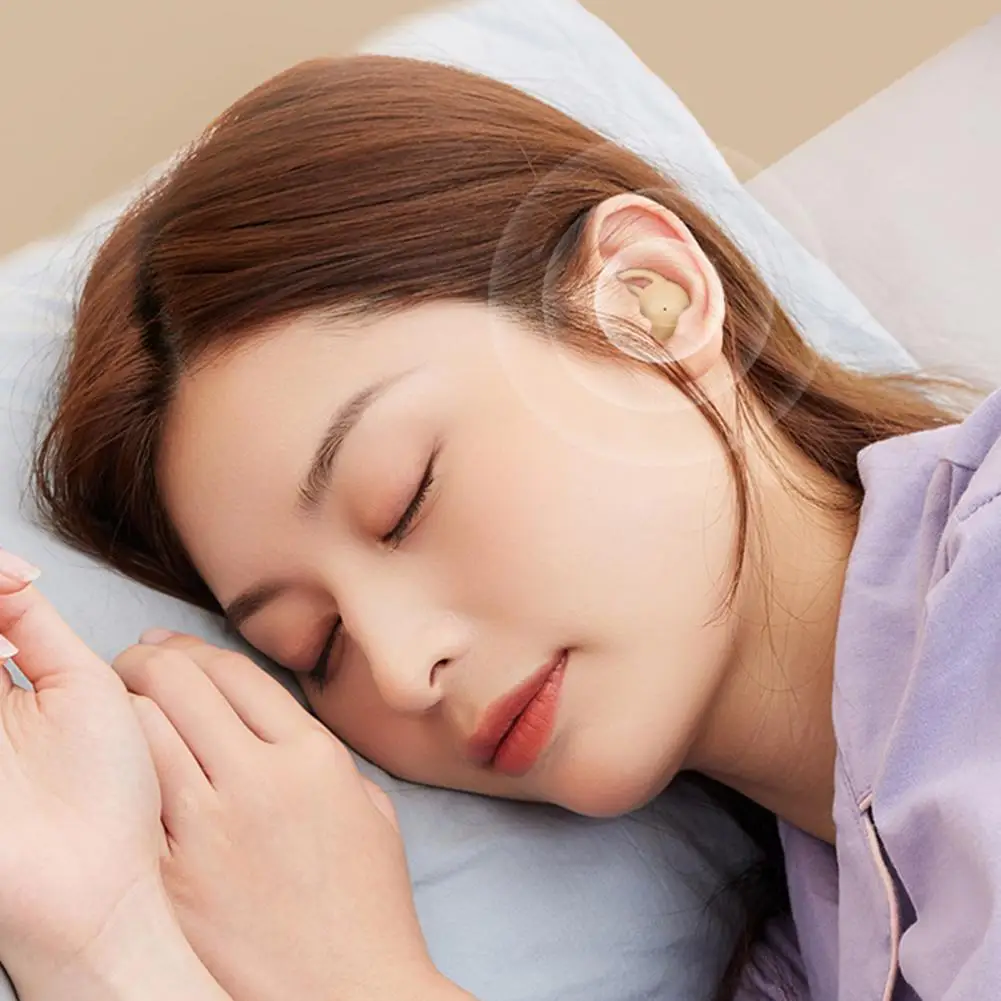 Bluetooth-Compatibele Oortelefoons Met Aanraakbediening Draadloze Ruisonderdrukking Oortelefoon Aanraakbediening Zachte Siliconen In-Ear