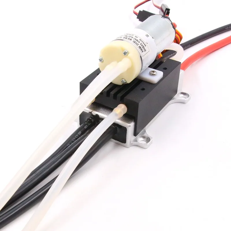 FATJAY 100A ESC 6S 24V Bezszczotkowy Automatyczny Wodny Chłodzący Dwukierunkowy Metalowy Wodoszczelny Elektroniczny Regulator Obrotów do Łodzi RC