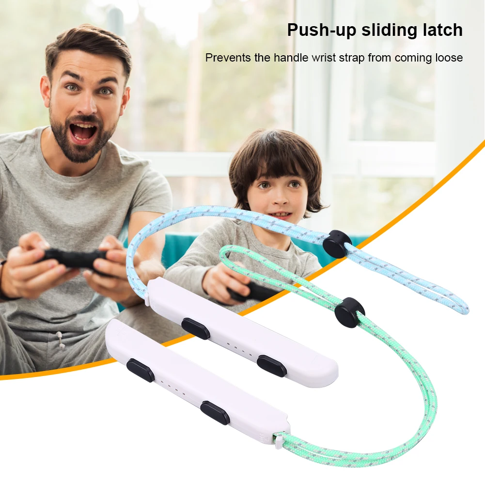 قابل للتعديل الرقص المعصم حزام ل نينتندو سويتش ، اليد حبل ، لعبة الفرح كون تحكم ، غمبد الحبل ، 1 زوج