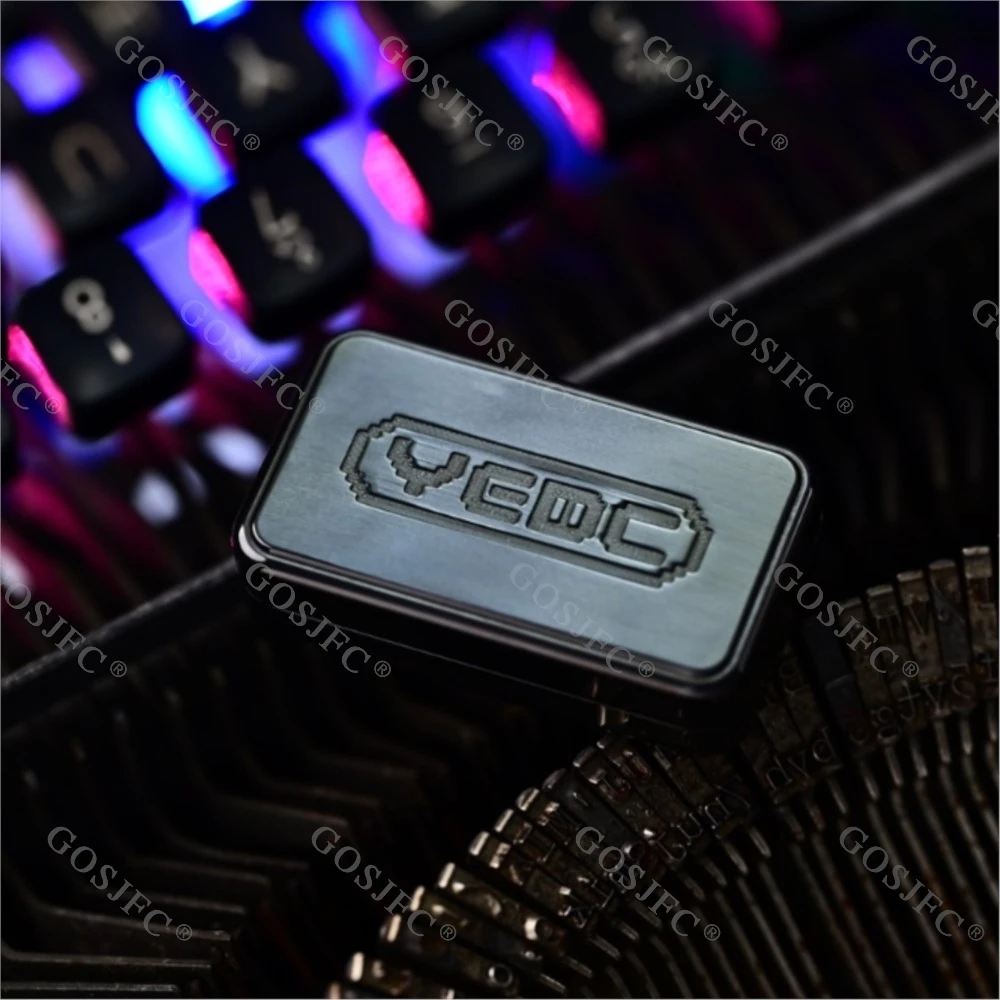 YEDC Pig Snout Carbon Quartz Mechanical Push Slider Anxiety Relief Gadgets Fidget Toy Adults Metal Original Design Limited To 10 - Image 6