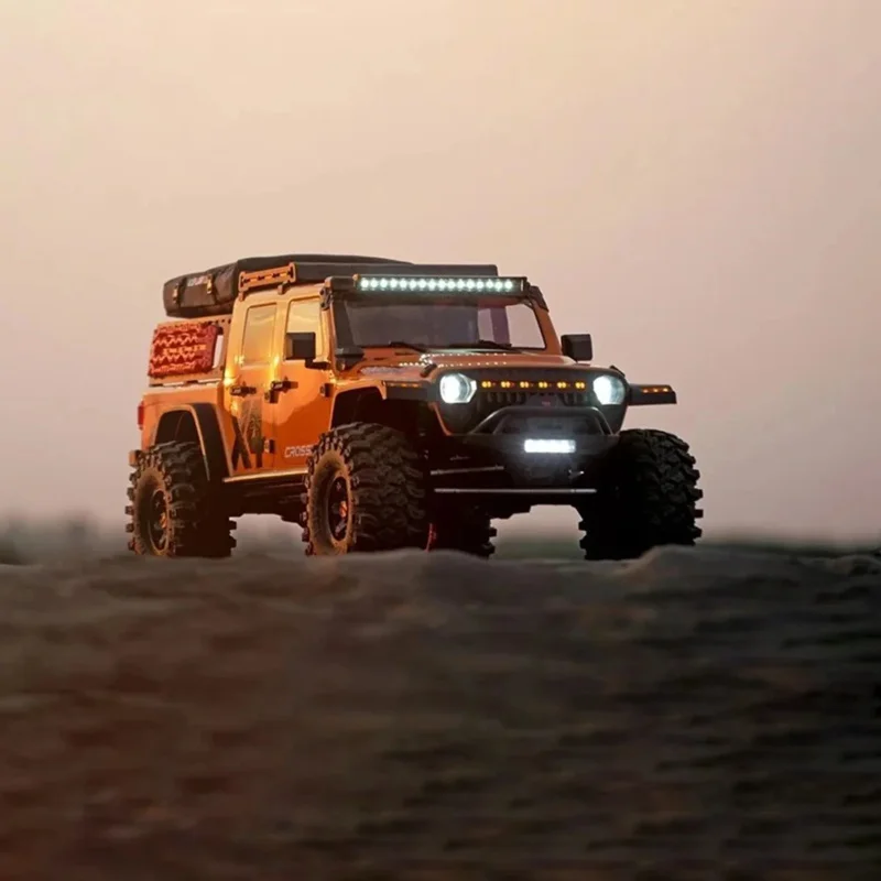

RC Assembled EMO X4 1/8 Crawler Truck Light Differential 436mm Wheelbase CROSSRC