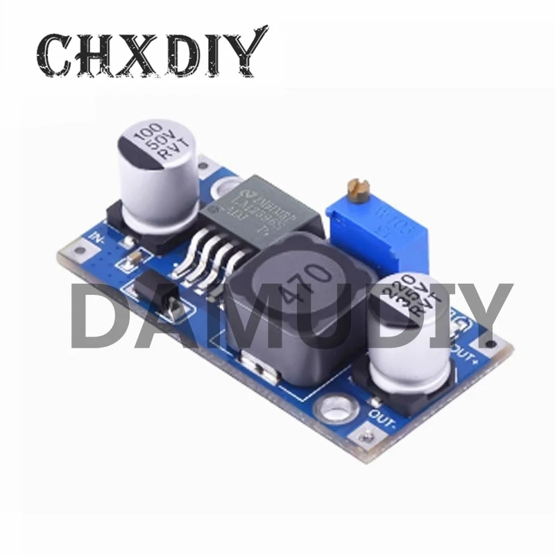 10 piezas LM2596 DC 4,0-40-1,3-37 V DC-DC módulo convertidor reductor ajuste regulador de voltaje LM2596-ADJ 5V 3,3 V 12V reductor CHX