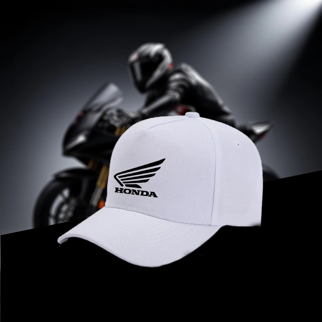 

Motorcycle Adjustable Baseball Hat Outdoor Duck Cap Men's and Women's For Honda CB CB400 CB650F CBF Africa Twin CRF1100L CRF1100