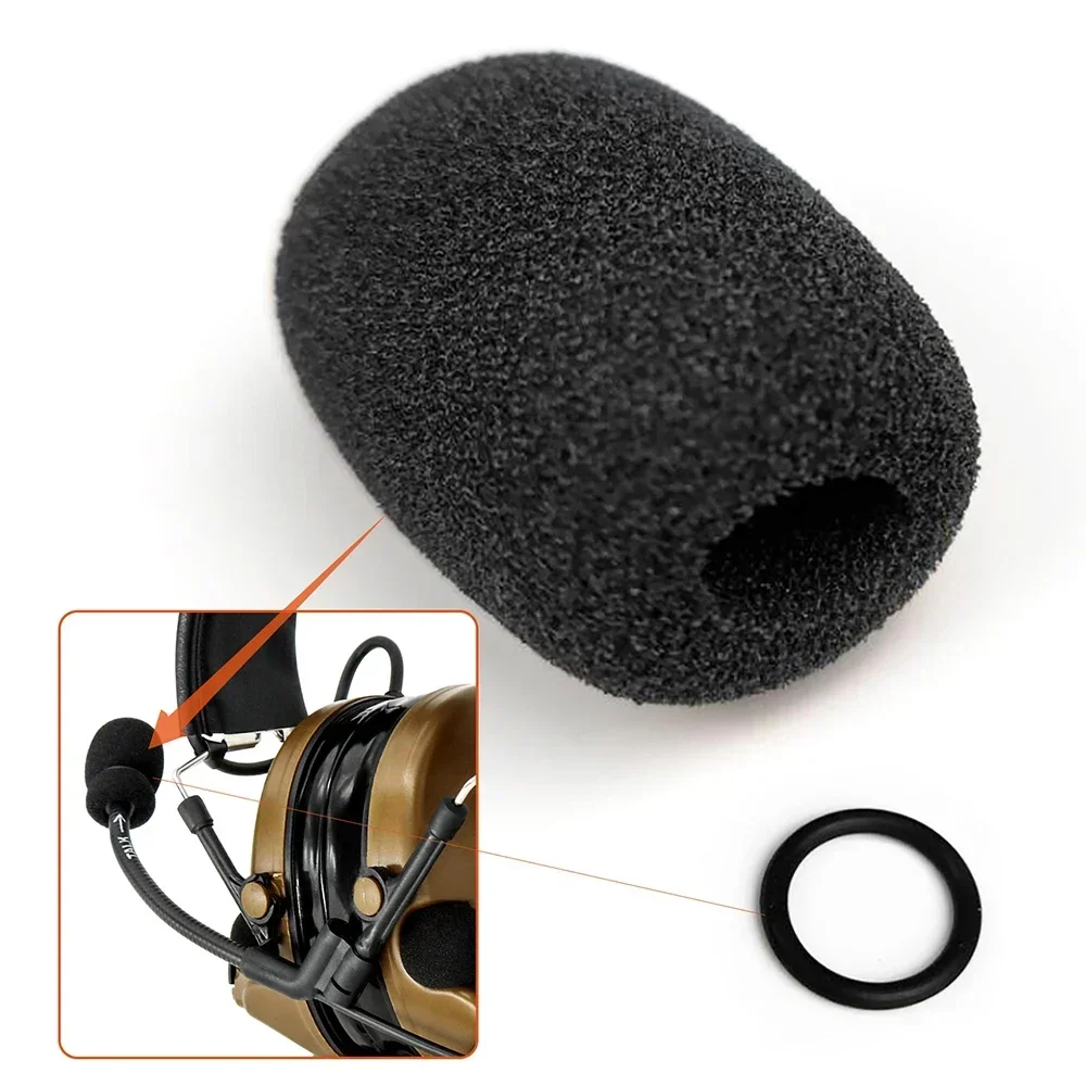 TS TAC-SKY Tactical Headse Accessories Comta Microphone Compatible with Pelto Comta ii iii Hunting Shooting Headse