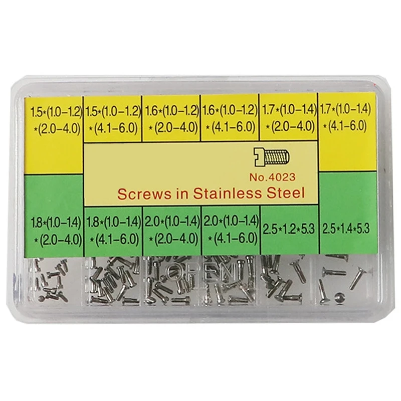 Horloge Accessoires Riem Schroef Rvs Schroef Tool Horloge Onderdelen Schroef Doos