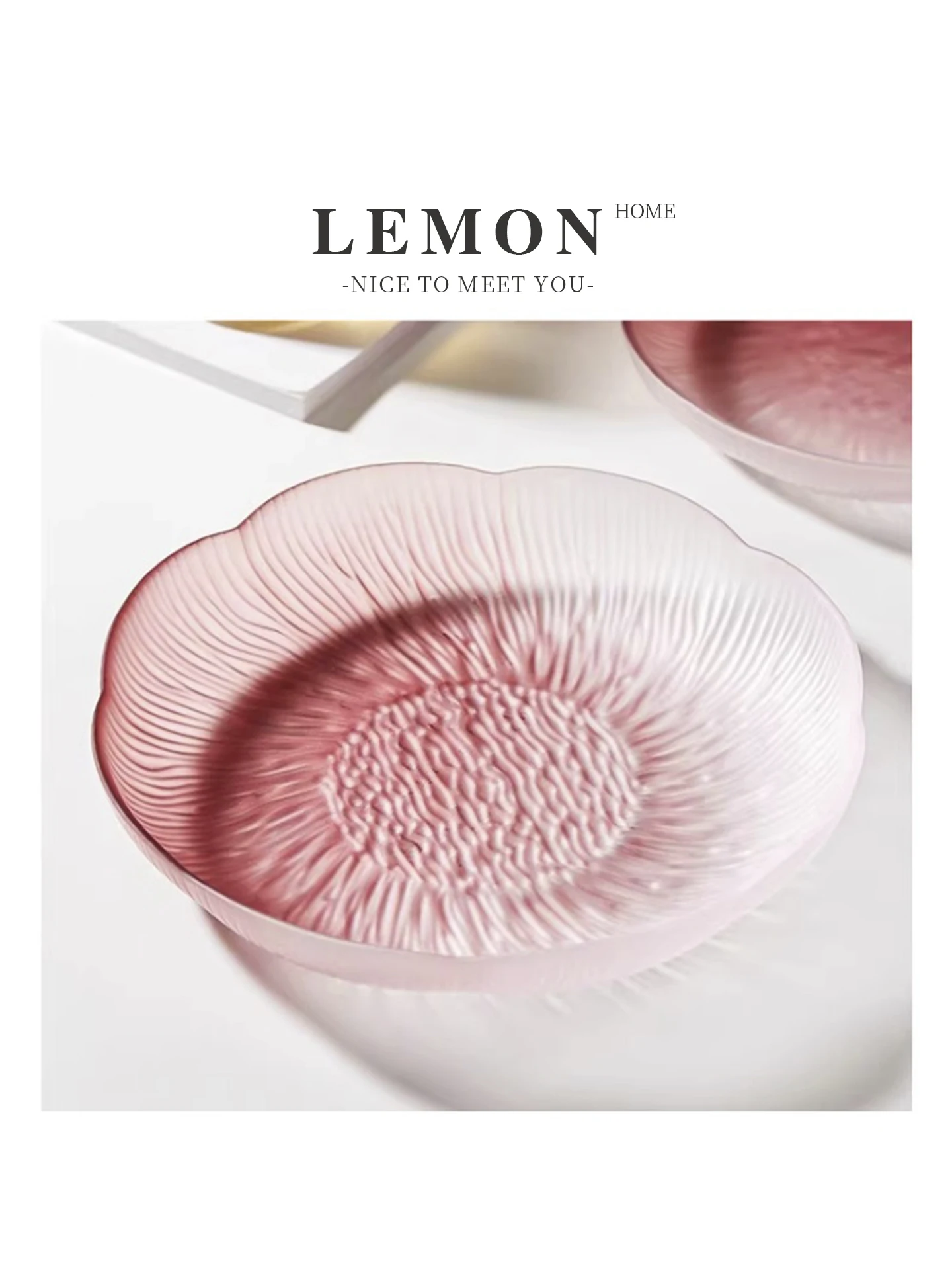 

Leamon Home: Роскошная стеклянная корзина для фруктов в простом стиле, портативная, пригодная для мытья в посудомоечной машине, универсальная, для дома и вечеринок