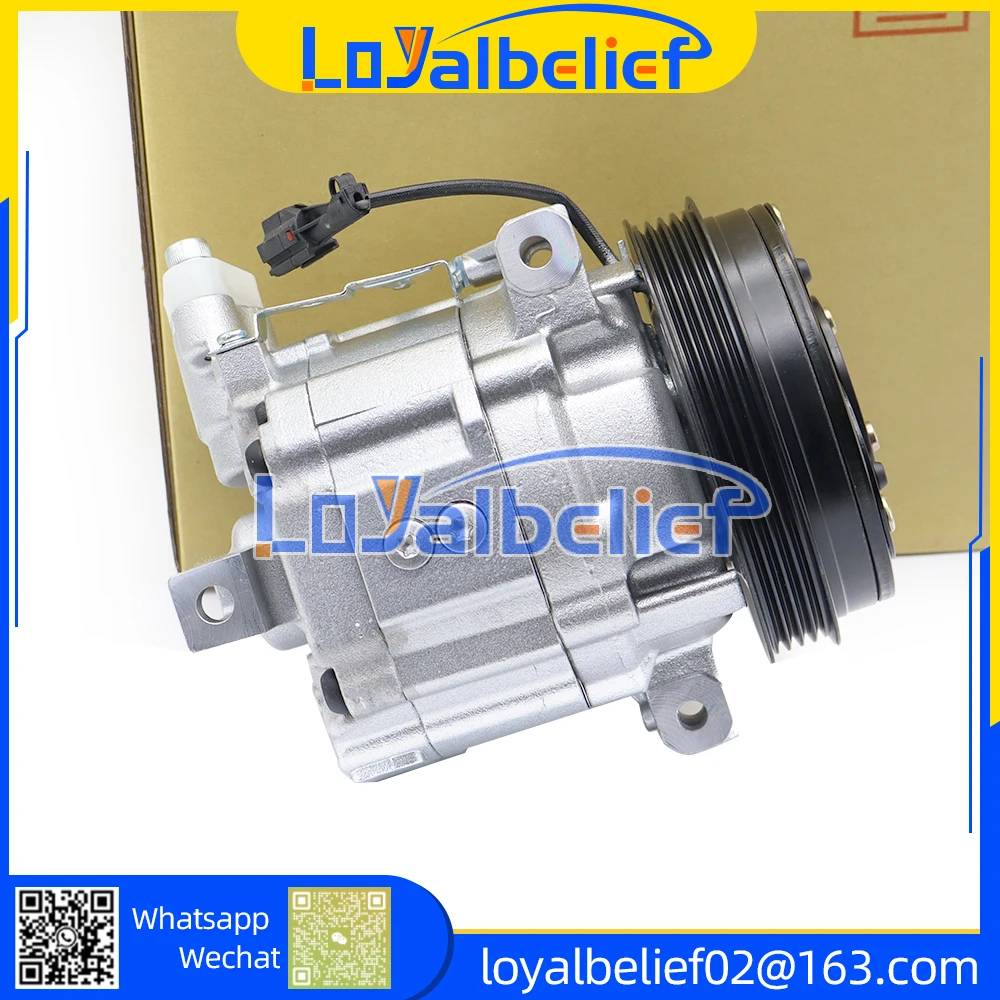 

DKV14G AC Compressor For 2003-2008 SUBARU Forester Baja Legacy 2.5L 73111-SA000 73111-SA001 73111-AE090 73121-SA000 4 Grooves