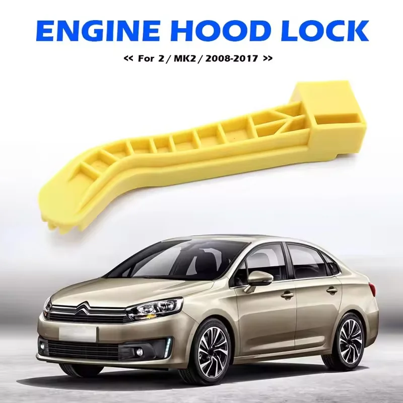Auto Motorhaube Hood Pull Catch Bonnet Lock Catch Griff 7934E7 Für Peugeot Partner Citroen Berlingo 2008-2017 – Detail 2