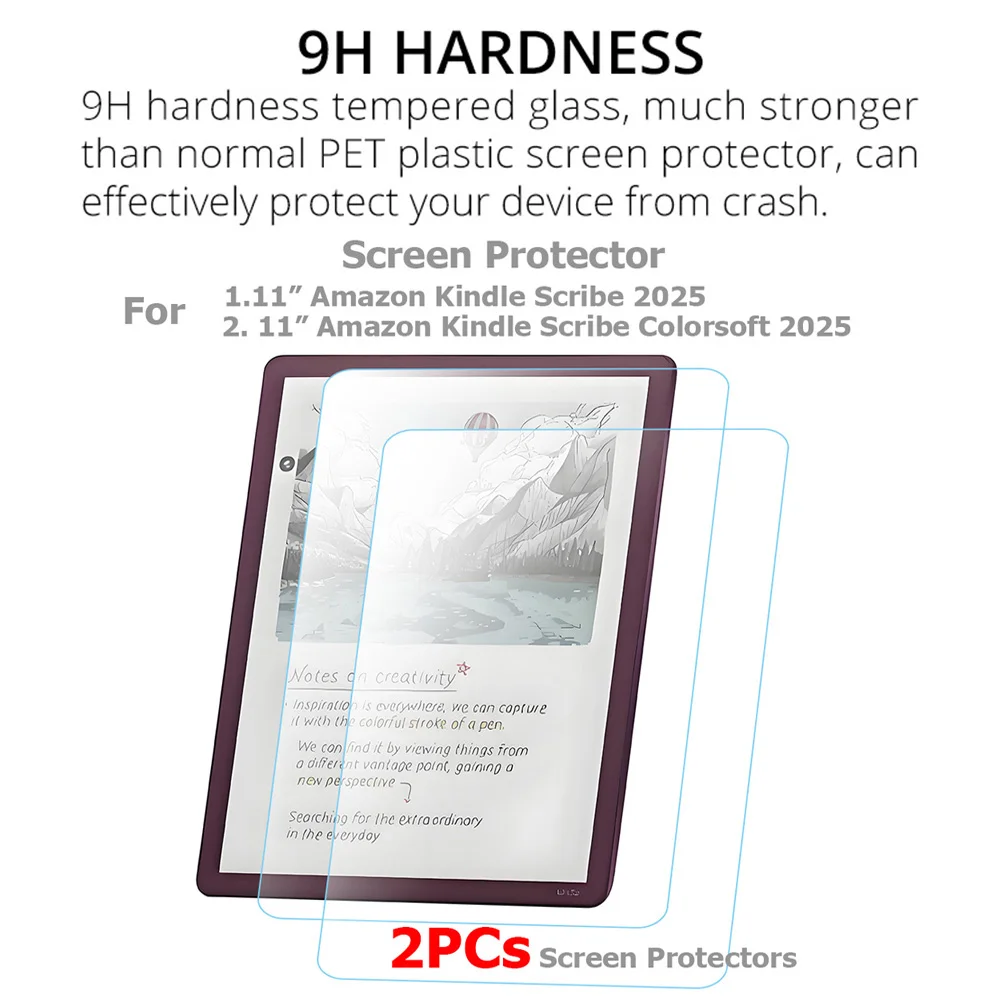Protection Ecran BROTECT pour Amazon Kindle Scribe 2 Pièces - Film Protection Ultra Clair - Informatique