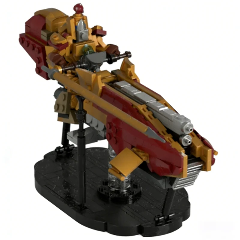 407pcs MOC Custodian Agamatus Gyrfalcon Pattern Icons Model Building Blocks Toy Construction Christmas Gift Idea Education