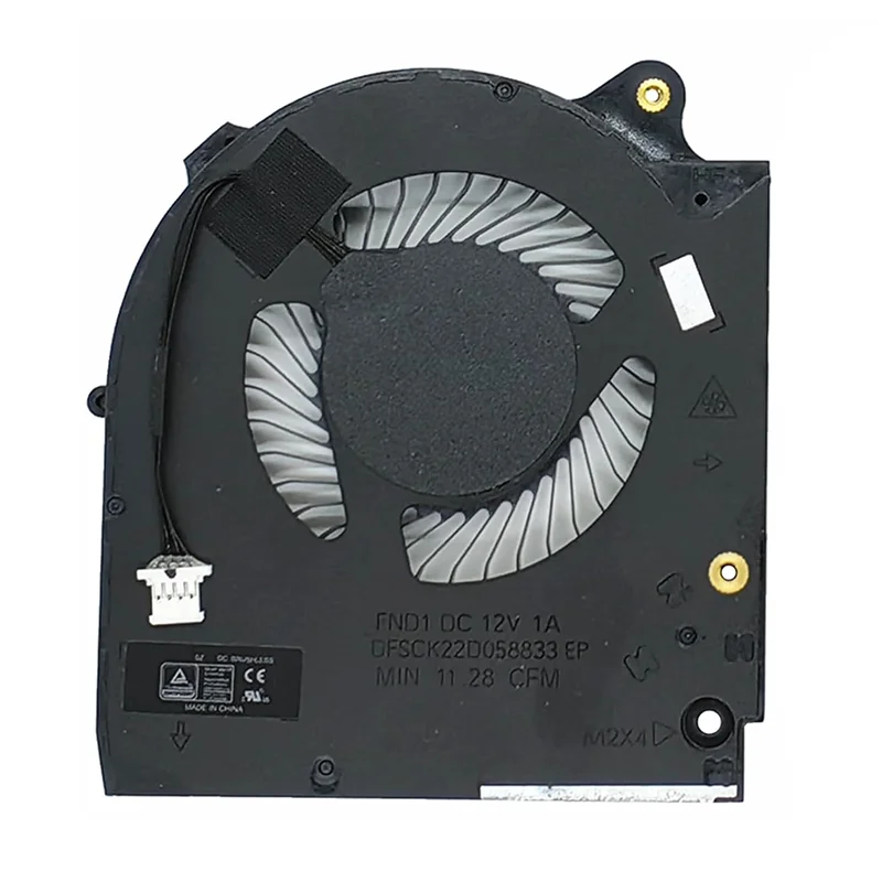 

CPU Fan/GPU Fan For Dell Alienware M15 R5/R6 Ryzen 5/6 2021 Series, 12V, 4-Pin