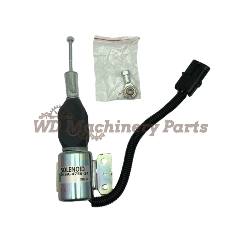 

3932530 3939701 SA-4756 For Cummins Excavator 5.9L 6BT Fuel Shut Off Solenoid 24V