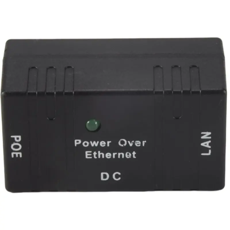 【GRANKSGIVING DAY】3X 100 Mbps 5V 12V 24V 48V/1A BJW POE Injector Power Splitter para câmera IP POE Adaptador Módulo Acessórios-Bla