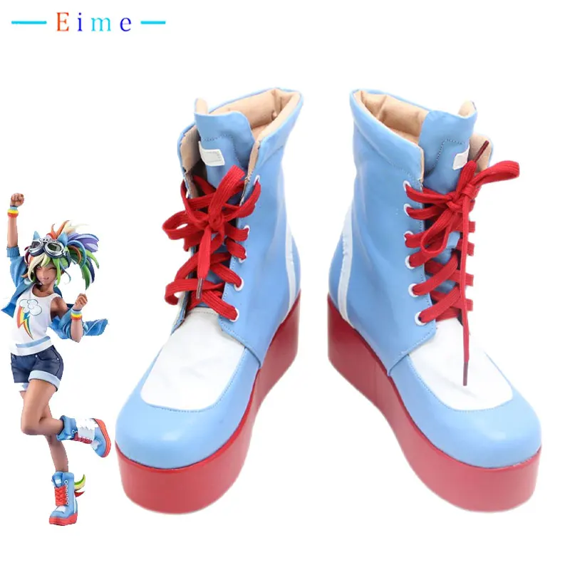 Dash Cosplay Shoes Halloween Carnival Boots PU Leather Shoes Cosplay Props Anime Accessories Custom Made