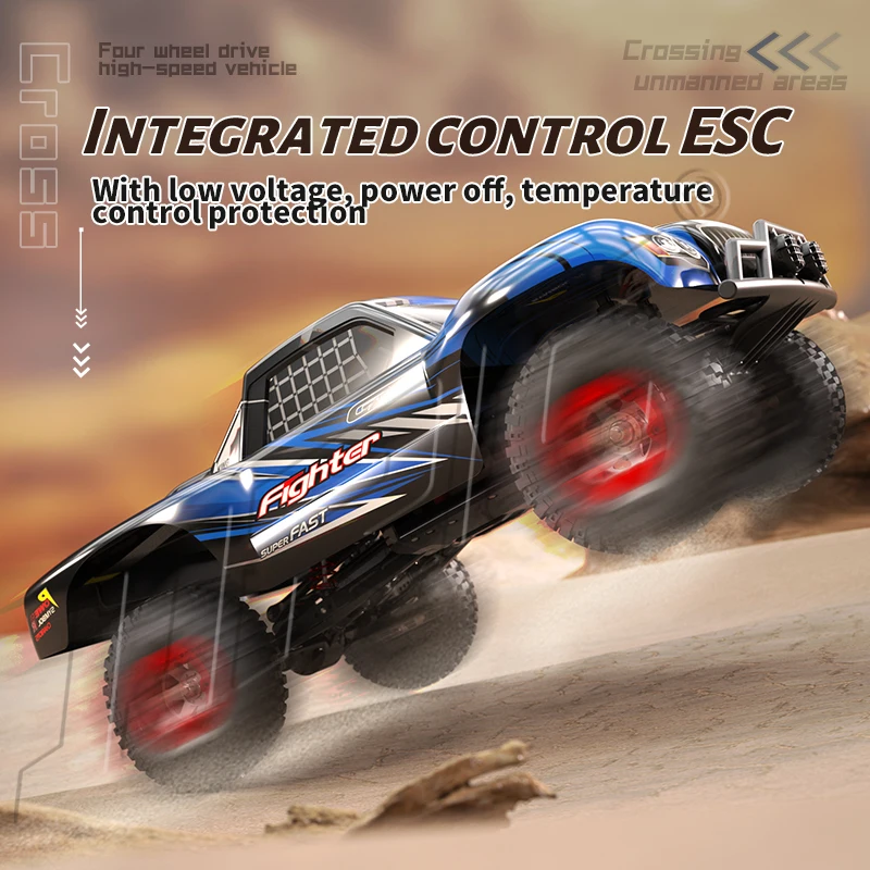 4WD RC Car  1/16 Drive Off-Road Remote Control Climbing Vehicle  35KM/H High Speed Off-Road Drift Car Toys For Children