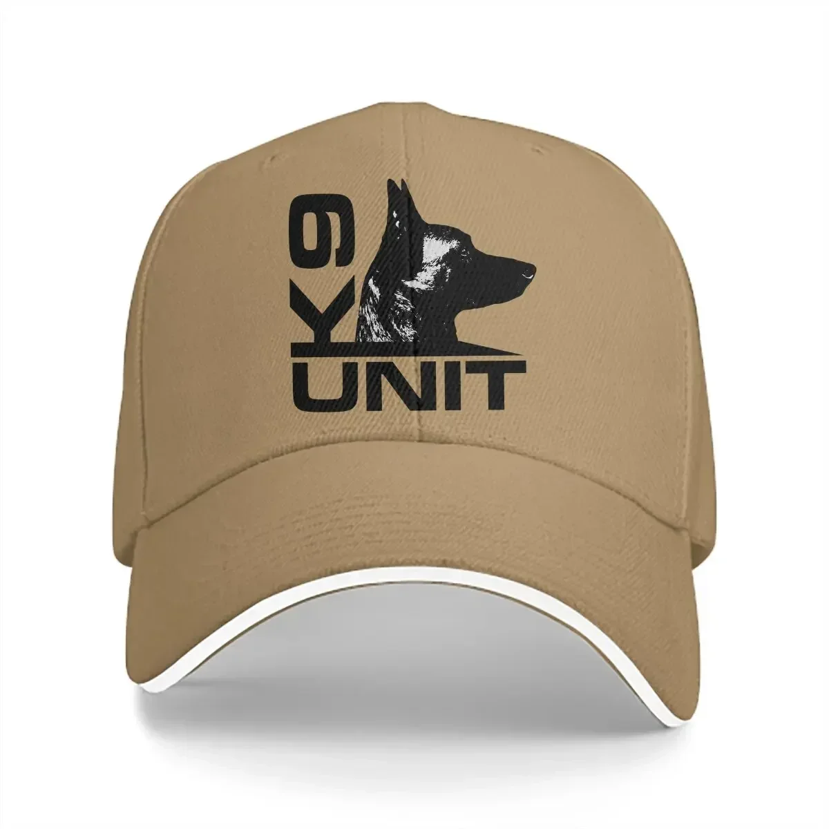 Pure Color Dad Hats Belgian Dog K9 Unit Casual Hat Sun Visor Caps  Peaked Cap