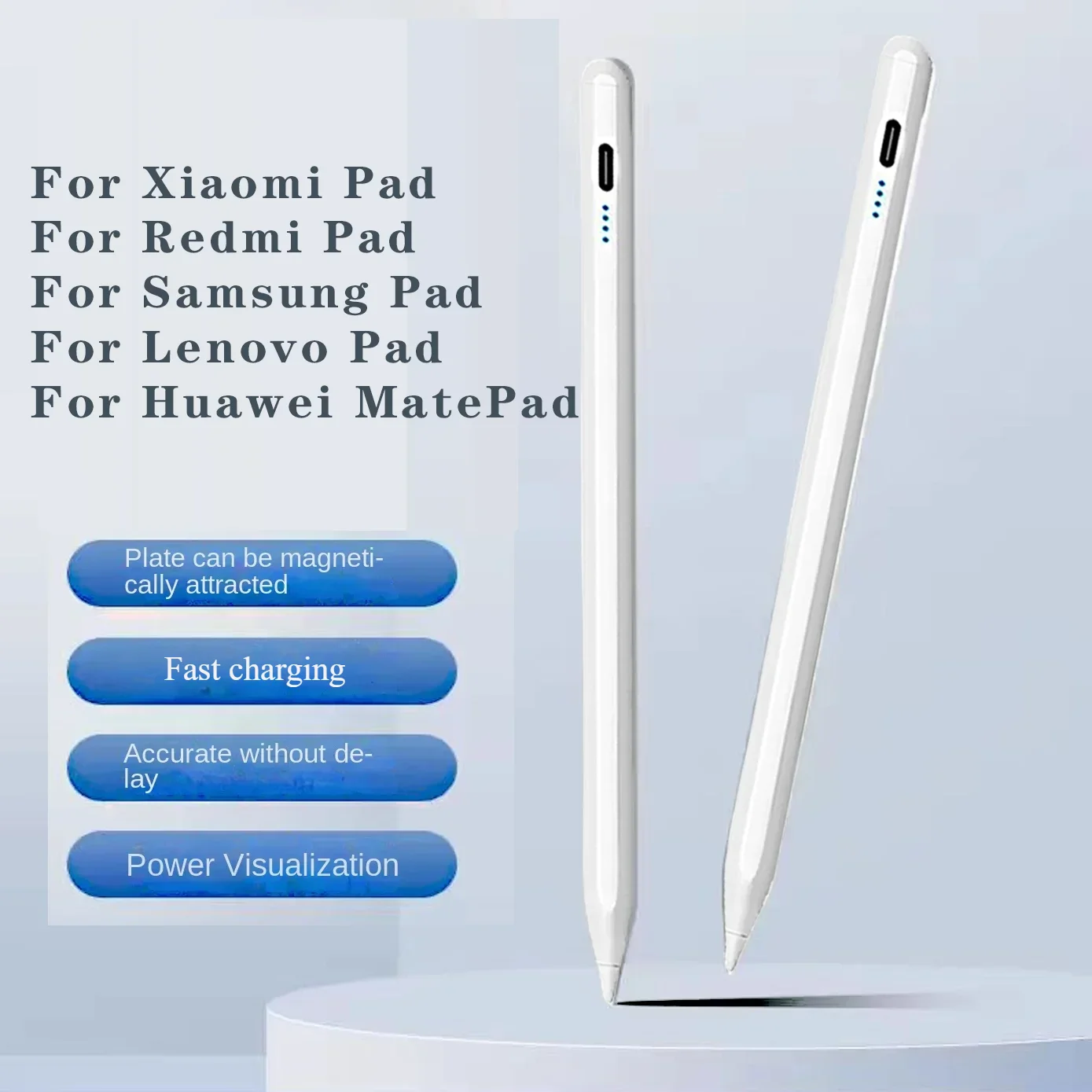 for xiaomi Pad 6 5 Stylus Pen For Samsung Pad without Palm Rejection Tilt,for Huawei Matepad for All Android Tablet Phone Pen