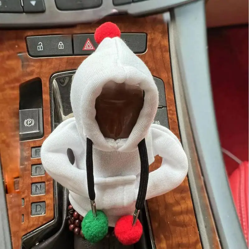 Hoodie Gear Shift Cover Shifter Knob Hoodie Cover Mini Hoodie For Car Shifter Gearshift Hoodie Cover Knob Hoodies For Car