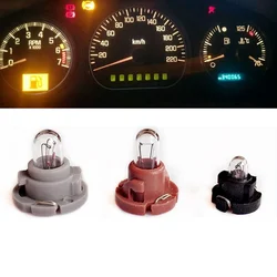10pcs auto bulb T3 T4.2 T4.7 Interior instrument light, air conditioning button indicator light, auto signal light 12V
