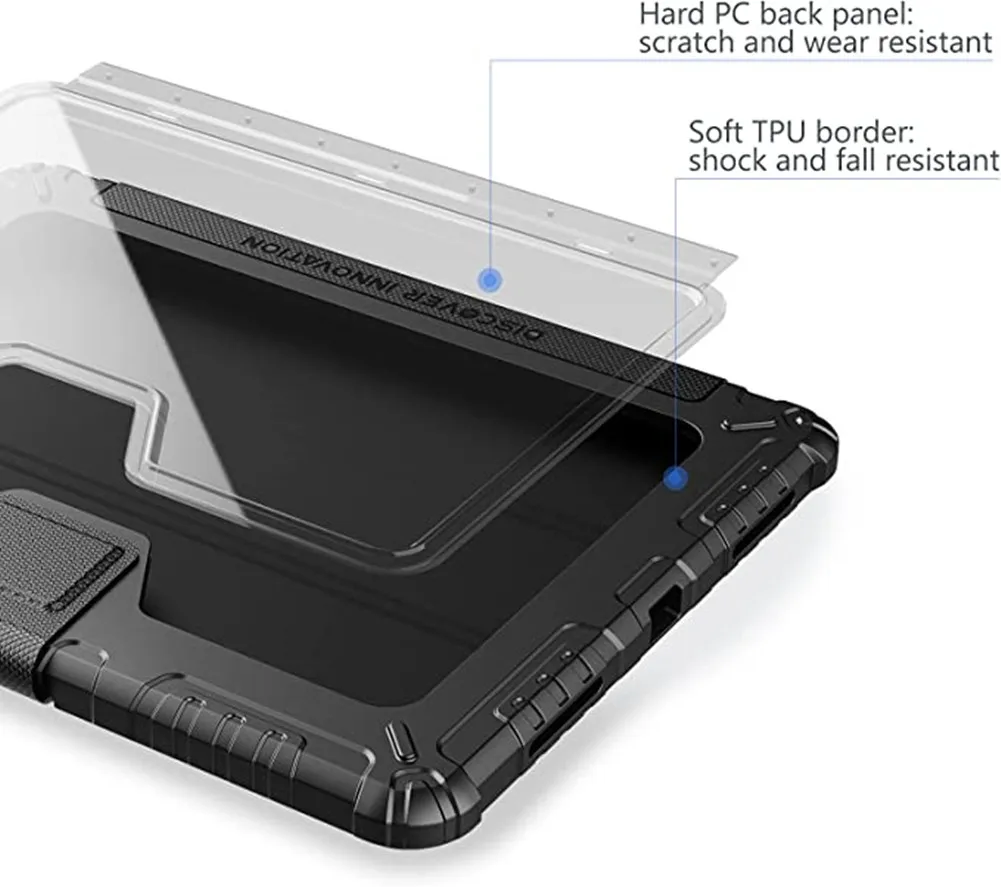 For iPad Air 13 2024 Case Nillkin Bumper Leather Case For iPad Pro 11 2024 Camera Protection Cover For iPad 9th Generation Case