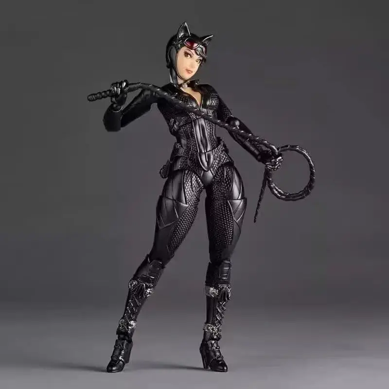Nuevo Kaiyodo Revoltech Catwoman Dc Selina Kyle Batman Revoltech increíble Yamaguchi Revoltech serie figura modelo estatuilla de juguete