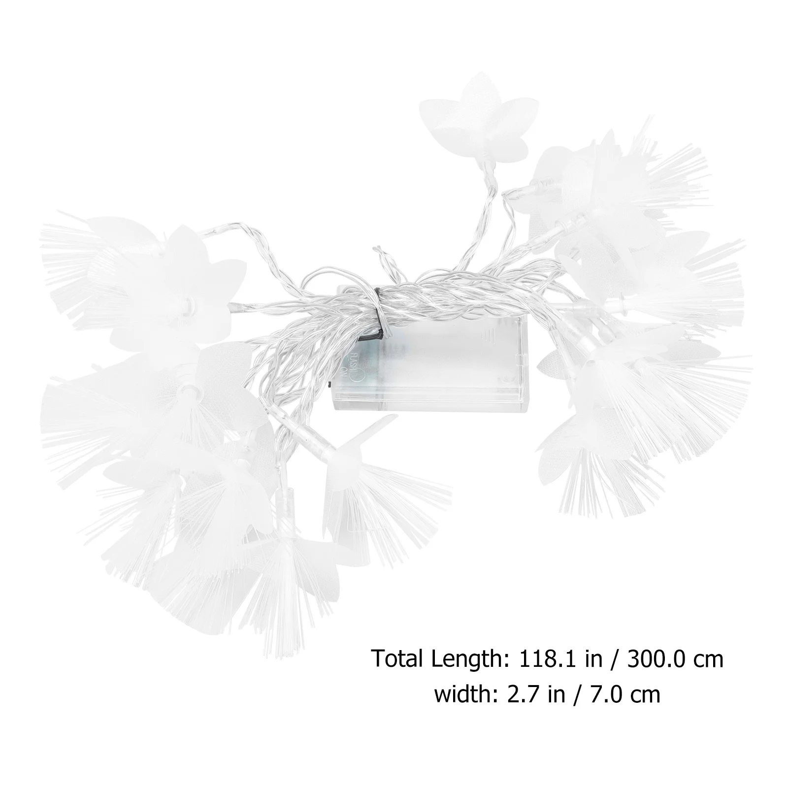 ไฟประดับใยแก้วนำแสง LED รูปดาว 1 ชิ้น สำหรับตกแต่งบ้าน บาร์ ห้างสรรพสินค้า สวน งานเทศกาล งานปาร์ตี้ สร้างบรรยากาศเรืองแสง