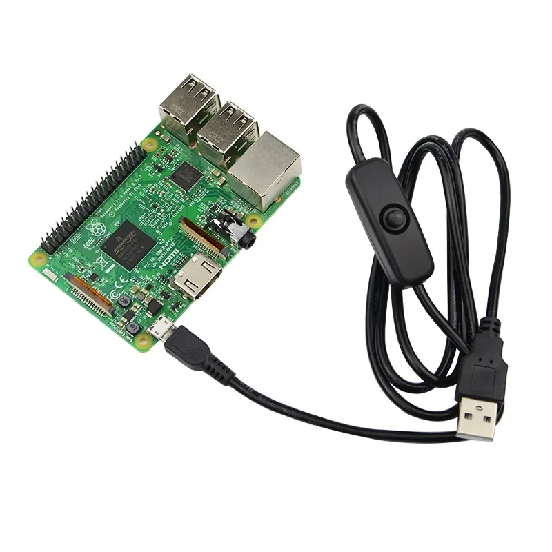 Câble d'alimentation micro USB pour Raspberry Pi 2/3/ontari, 10 pièces