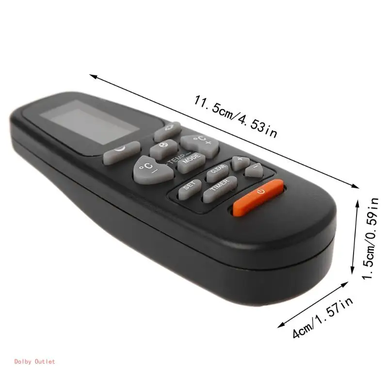 Wearproof Air Conditioning Remote Controller Smooth for Touch for RC5 Conditione