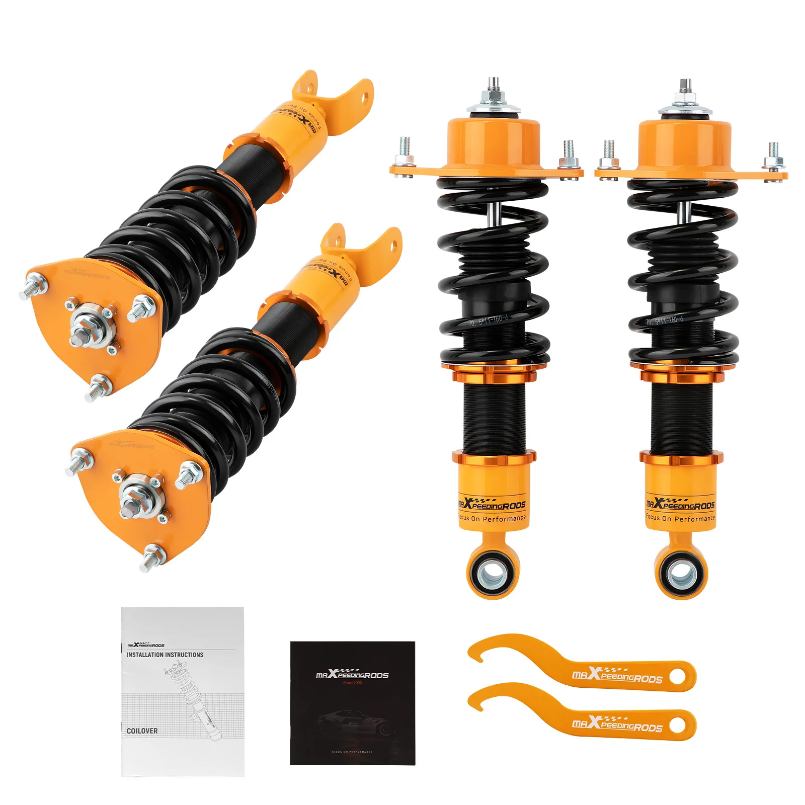 Coilovers Kit For Mazda RX-8 Shocks Springs Absorbers Struts Coil Over Height Adjustable For MAZDA RX-8 2009-2011 USA SE3P