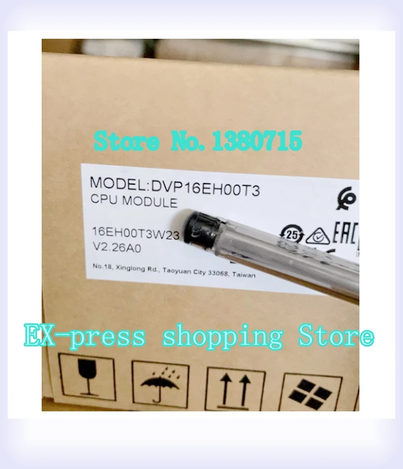 

Новый транзисторный выход DVP16EH00T3 серии EH3, 100–240 В переменного тока, 8DI, 8DO