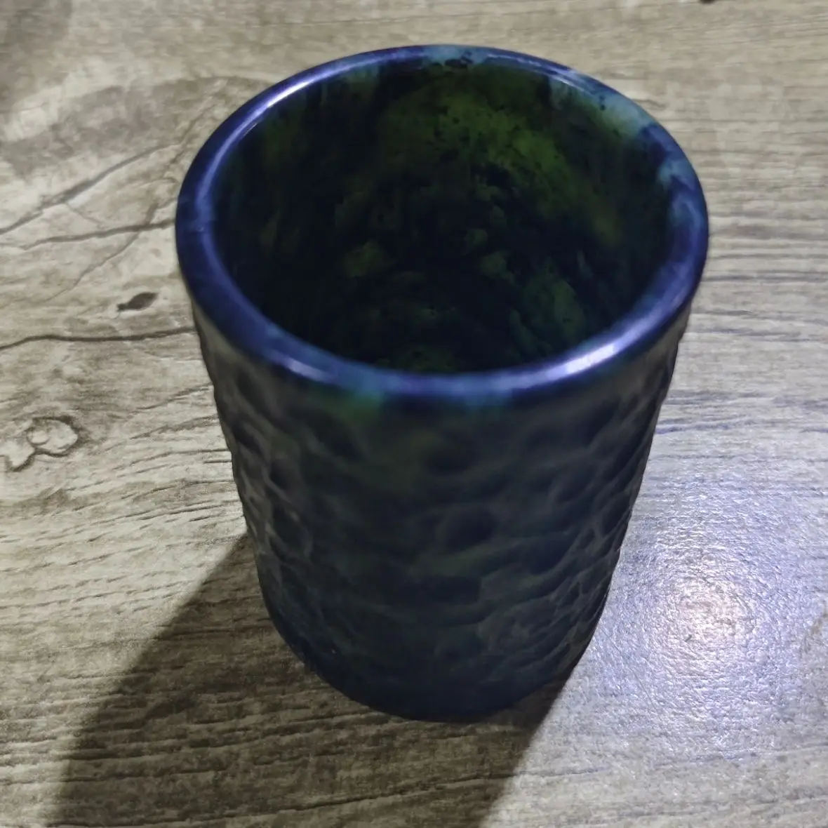 

Натуральная зеленая нефритовая чайная чашка, китайская чайная церемония, здоровье, чайная посуда Gongfu, тибетская медицина, королевский камень, магнитная нефритовая метеоритная чашка