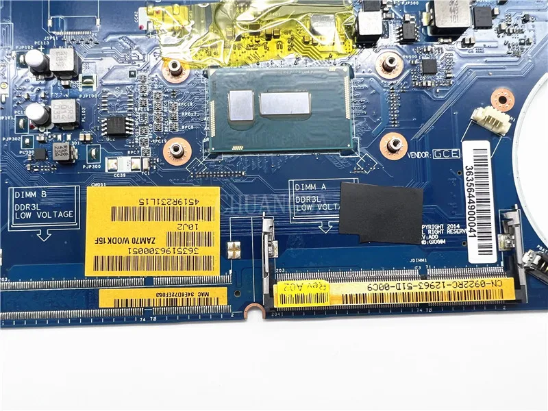 i3-5010U ZAM70 LA-A902P FOR dell latitude E5450 Laptop Motherboard CN-0JJ64Y JJ64Y Mainboard 100% tested