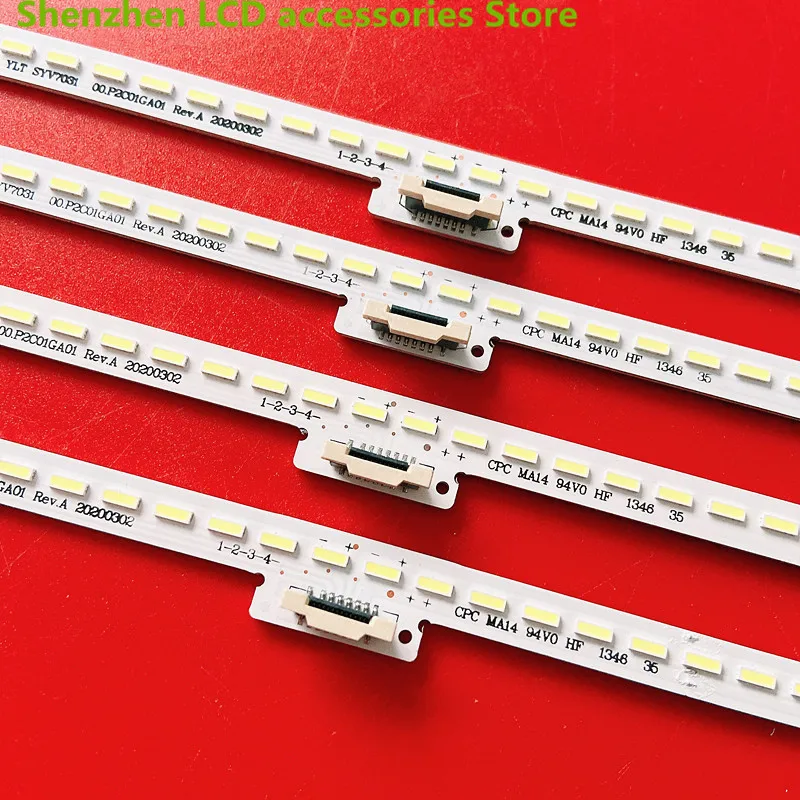 لسوني KDL-70W850B KDL-70W857B YLT SYV7031 00.P2C01GA01 431 مللي متر 72LED الألومنيوم 100% جديد LCD TV الخلفية بار