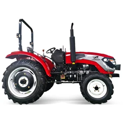 Customized 4WD Agricultural Tractor High-Horsepower Multi-Functional Cultivated Land Greenhouse Diesel Rotary Tiller Tractor