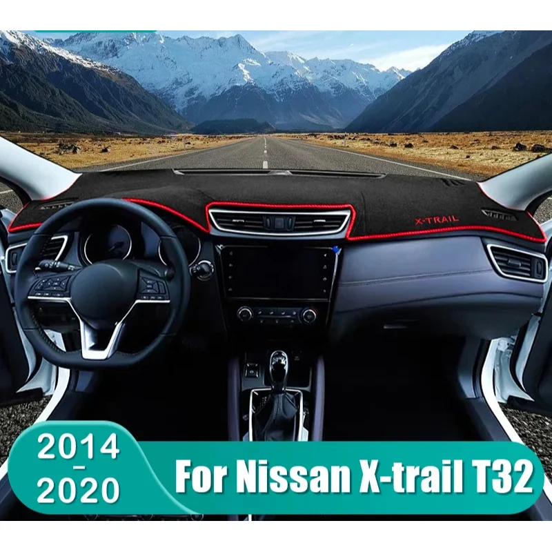 

Abaiwai для Nissan X-trail T32 X Trail 2014 2015 2016 2017 2018 2019 2020 коврик для приборной панели автомобиля солнцезащитный козырек инструментальный стол 3d детали