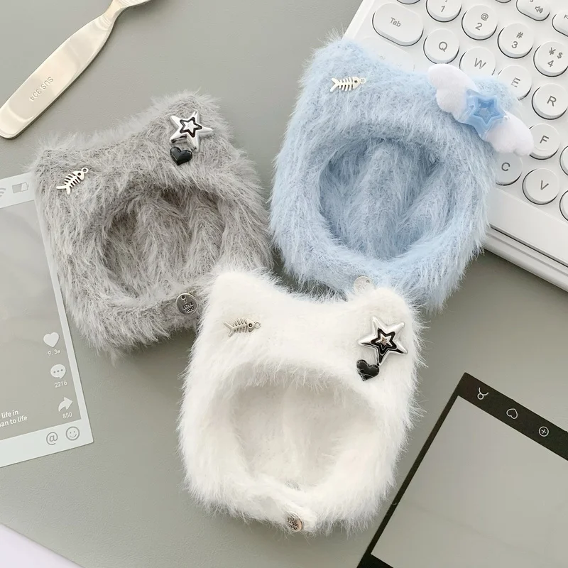 10cm Peninsula Diary Abi Xiaomi Head Cover Cotton Doll Head Cover Non Attribute Doll Clothes Cat Suitable Cute Doll