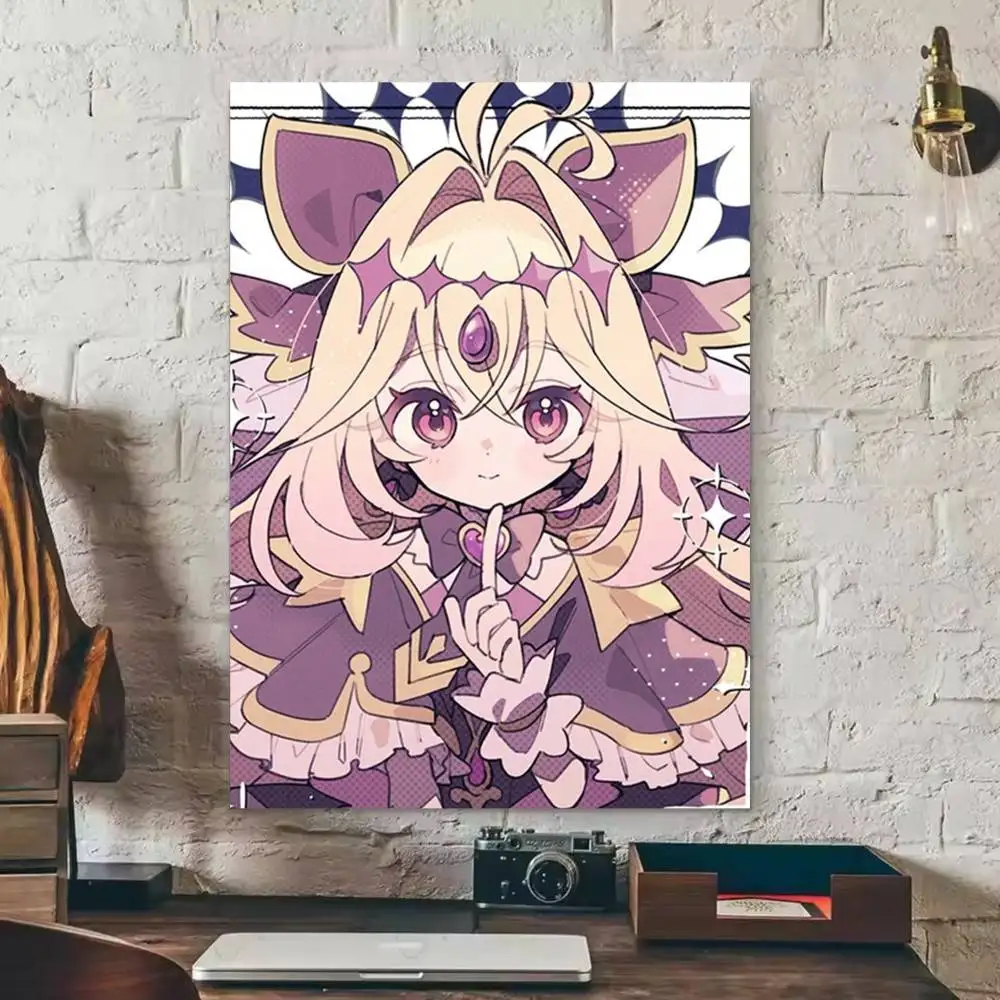 Cure Arcana Shadow Moria Luluka Anime Character Poster HD Print Wall Art Home Decor