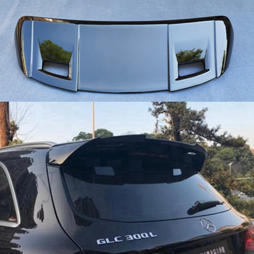 

For Mercedes-Benz GLC CLASS W253 X253 GLC200 GLC220 GLC260 GLC250 GLC300 GlC450 ABS Plastic Unpainted Rear Wing Spoiler