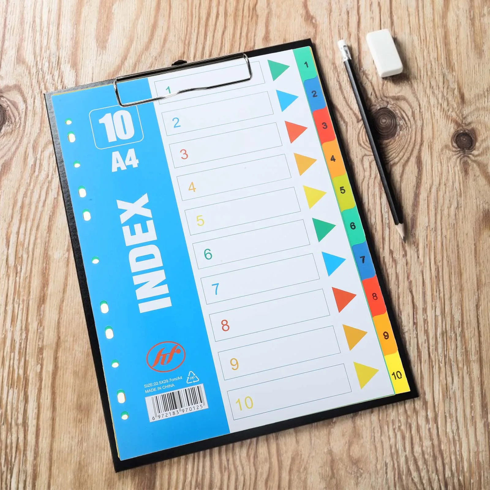 

1 комплект страниц, разделители для переплета, разделители вкладок из полипропилена для тетрадей, журналов, отчетов, презентаций, школы