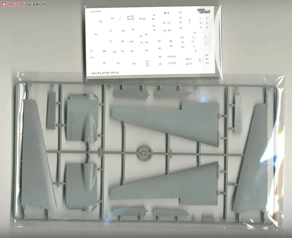 1/48 Great Wall L4801 Focke-Wulf Fw 189A1 Night Fighter assembly Scale diy toys Model Kit