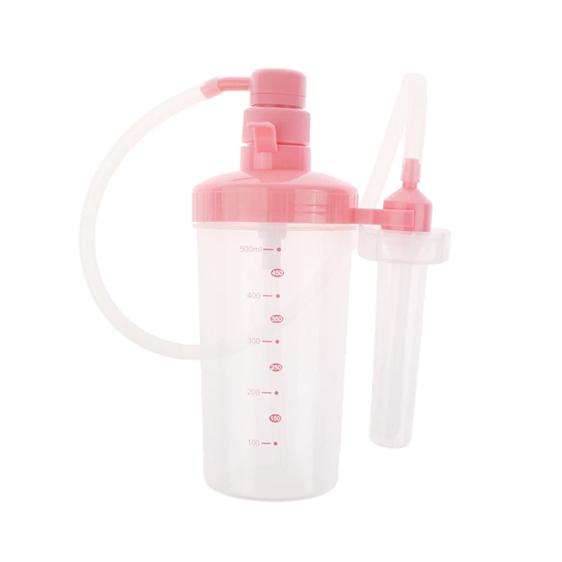 Vaginal Clearner Anal Douche Enema Reusable Medical Vagina Irrigator Ass Anus Cleaning Syringe Female Vagina Washer 500ml/350ml