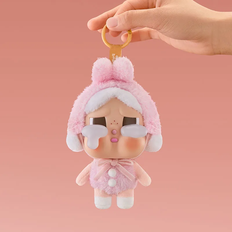 本物の Crybaby クライアゲインシリーズビニールフェイスブラインドボックス人形玩具 Crybaby コレクション装​​飾動物ペンダントクリスマスギフト