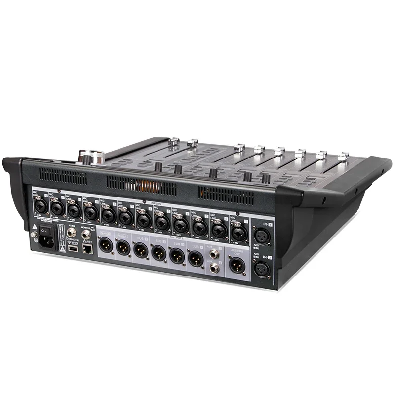 Depusheng MD16 Factory Best Selling 18 Channel Professional Digital Audio Mixer DJ Console