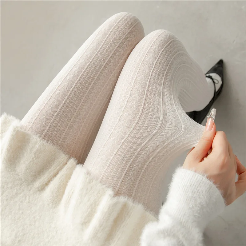 

Колготки женские теплые утягивающие колготки с принтом сердца любви черно-белые чулки в стиле Лолиты женские леггинсы колготки чулки