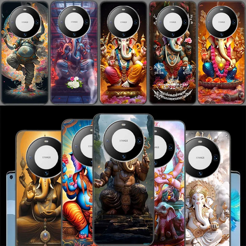 Ganesh lord Phone Case For Huawei P40 Lite P50 Pro P30 P20 P10 Y5 Y6 Y7 Y9 2019  Mate 30 20 Pro 10 Lite Cover